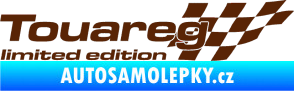 Samolepka Touareg limited edition pravá hnědá