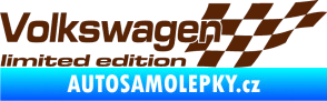 Samolepka Volkswagen limited edition pravá hnědá
