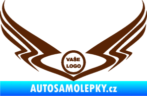 Samolepka Znak Tetování 003 hnědá