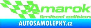 Samolepka Amarok limited edition levá Fluorescentní zelená
