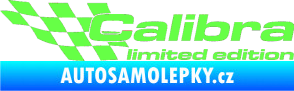 Samolepka Calibra limited edition levá Fluorescentní zelená