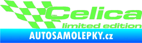 Samolepka Celica limited edition levá Fluorescentní zelená