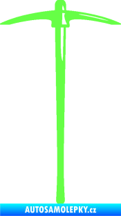 Samolepka Cepín Fluorescentní zelená