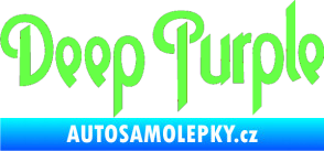 Samolepka Deep Purple Fluorescentní zelená