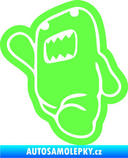 Samolepka Domo 013 levá běžící Fluorescentní zelená
