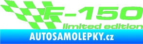 Samolepka F-150 limited edition levá (F150) Fluorescentní zelená
