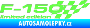 Samolepka F-150 limited edition pravá (F150) Fluorescentní zelená