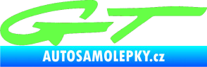 Samolepka GT 001 Fluorescentní zelená