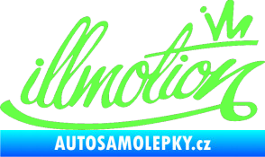 Samolepka Illmotion Fluorescentní zelená