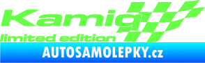 Samolepka Kamiq limited edition pravá Fluorescentní zelená