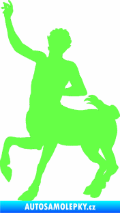 Samolepka Kentaur 001 levá Fluorescentní zelená