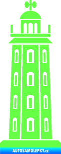 Samolepka Maják 003 Fluorescentní zelená