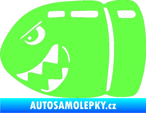 Samolepka Náboj 002 levá Fluorescentní zelená