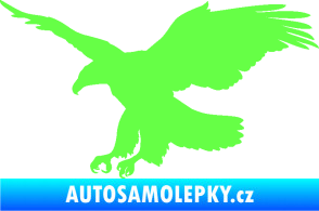 Samolepka Orel 013 levá Fluorescentní zelená