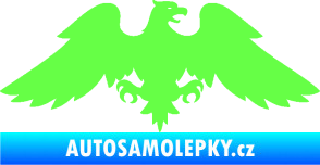 Samolepka Orlice 002 pravá Fluorescentní zelená