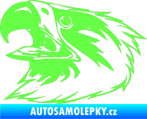 Samolepka Predators 020 levá Fluorescentní zelená