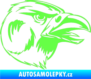 Samolepka Predators 037 pravá Fluorescentní zelená