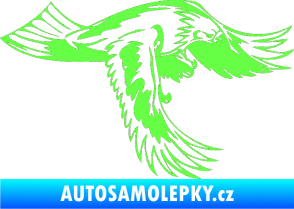 Samolepka Predators 048 pravá Fluorescentní zelená