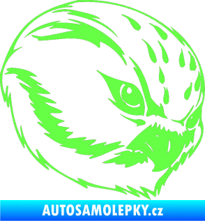 Samolepka Predators 057 pravá Fluorescentní zelená