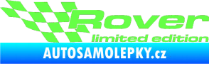 Samolepka Rover limited edition levá Fluorescentní zelená