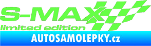 Samolepka S-MAX limited edition pravá Fluorescentní zelená