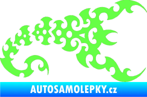 Samolepka Štír 015 pravá Fluorescentní zelená