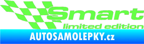 Samolepka Smart limited edition levá Fluorescentní zelená