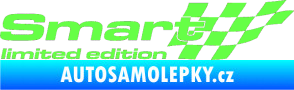 Samolepka Smart limited edition pravá Fluorescentní zelená