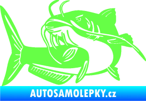 Samolepka Sumec 001 levá Fluorescentní zelená