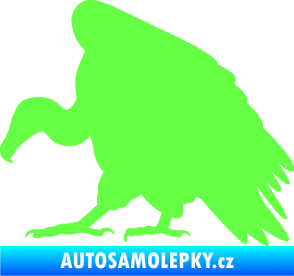 Samolepka Sup 001 levá Fluorescentní zelená