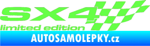 Samolepka SX4 limited edition pravá Fluorescentní zelená