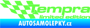 Samolepka Tempra limited edition levá Fluorescentní zelená