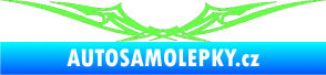 Samolepka Tetování 017 Fluorescentní zelená