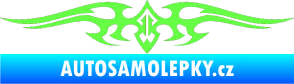 Samolepka Tetování 018 Fluorescentní zelená