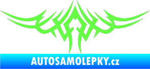Samolepka Tetování 019 Fluorescentní zelená