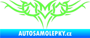 Samolepka Tetování 021 Fluorescentní zelená