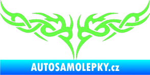 Samolepka Tetování 023 Fluorescentní zelená