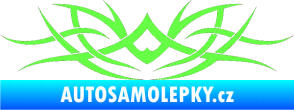 Samolepka Tetování 025 Fluorescentní zelená