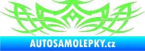 Samolepka Tetování 027 Fluorescentní zelená
