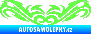 Samolepka Tetování 036 Fluorescentní zelená