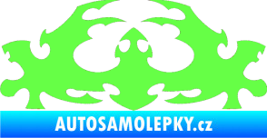 Samolepka Tetování 039 Fluorescentní zelená