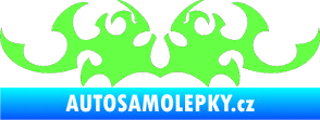 Samolepka Tetování 040 Fluorescentní zelená