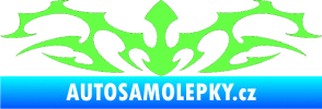 Samolepka Tetování 043 Fluorescentní zelená