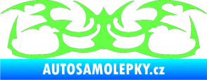 Samolepka Tetování 044 Fluorescentní zelená