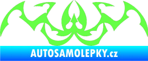 Samolepka Tetování 045 Fluorescentní zelená