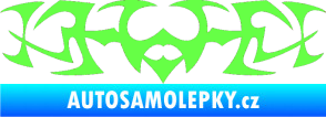 Samolepka Tetování 047 Fluorescentní zelená