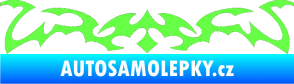 Samolepka Tetování 049 Fluorescentní zelená