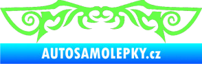 Samolepka Tetování 054 Fluorescentní zelená