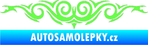 Samolepka Tetování 057 Fluorescentní zelená