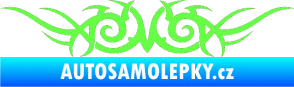 Samolepka Tetování 058 Fluorescentní zelená